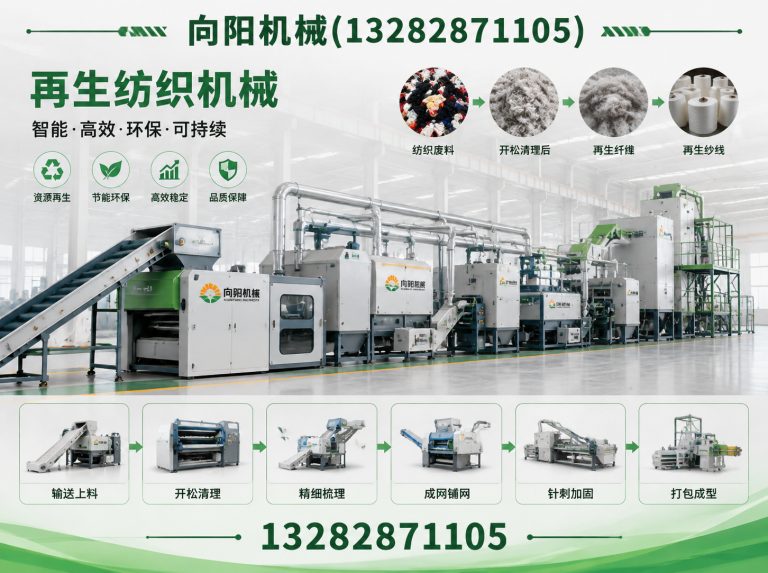 广安再生纺织机械展示图